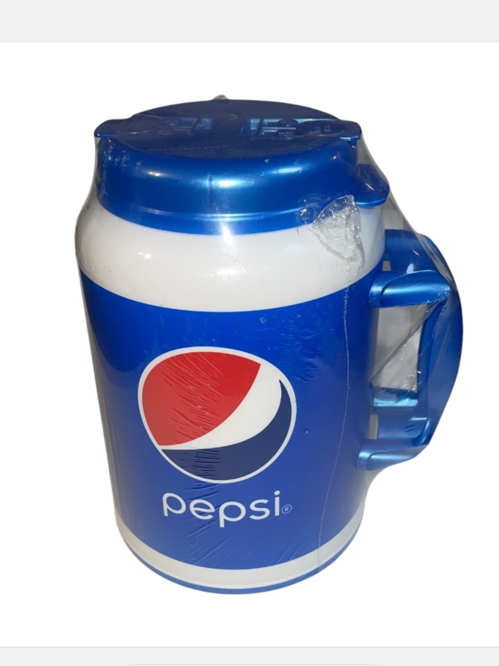 GIANT Pepsi 100 OZ Insulated Travel Mug Straw Whirley Drink Works USA Made NEW